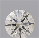 Diamante Natural 0.52 quilates, Redondo , Color J, claridad VVS1 y certificado IGI