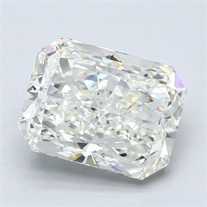 Foto Diamante Natural 4.01 quilates, Radiante , Color J, claridad VS2 y certificado GIA de