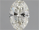 Diamante Natural 0.33 quilates, Ovalado , Color K, claridad VVS2 y certificado GIA