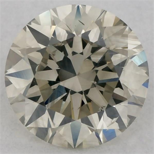 Picture of Natural Diamond 0.71 Carats, Round with Excellent Cut, L Color, I1 Clarity and Certified by GIA