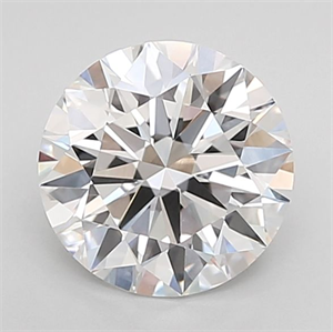 Picture of Lab Grown Diamond 1.53 Carats, Round with Ideal Cut, E Color, VVS2 Clarity and Certified by IGI