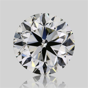 Picture of Natural Diamond 1.00 Carats, Round with Very Good Cut, J Color, VVS2 Clarity and Certified by GIA