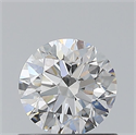 Diamante Natural 0.70 quilates, Redondo , Color E, claridad VS2 y certificado GIA