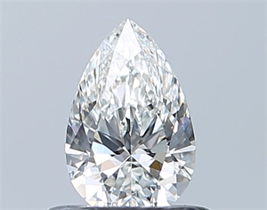 Picture of Natural Diamond 0.50 Carats, Pear with  Cut, F Color, VS2 Clarity and Certified by GIA
