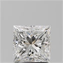 Natural Diamond 1.50 Carats, Princess with  Cut, F Color, VS2 Clarity and Certified by GIA