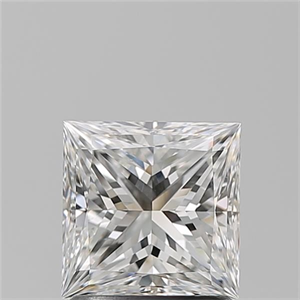Picture of Natural Diamond 1.50 Carats, Princess with  Cut, F Color, VS2 Clarity and Certified by GIA