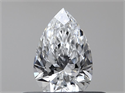 Diamante Natural 0.30 quilates, De pera , Color E, claridad VS1 y certificado GIA
