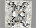 Natural Diamond 0.90 Carats, Princess with  Cut, I Color, VS1 Clarity and Certified by GIA