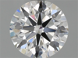 Picture of Lab Grown Diamond 1.15 Carats, Round with Ideal Cut, D Color, VVS2 Clarity and Certified by IGI