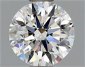 Diamante Natural 0.68 quilates, Redondo , Color H, claridad SI1 y certificado GIA