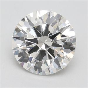 Picture of Lab Grown Diamond 2.41 Carats, Round with Ideal Cut, G Color, VS1 Clarity and Certified by IGI