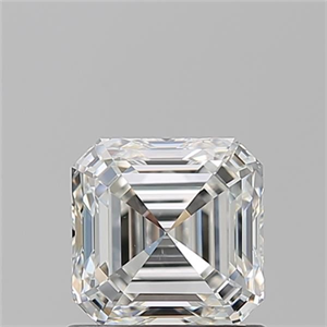 Picture of Natural Diamond 1.03 Carats, Asscher with  Cut, H Color, VS2 Clarity and Certified by GIA