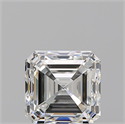 Diamante Natural 2.01 quilates, Asscher , Color G, claridad VS2 y certificado GIA
