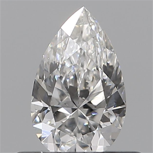 Foto Diamante Natural 0.10 quilates, De pera , Color E, claridad VS1 y certificado IGI de