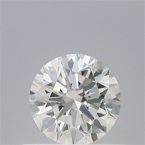 Picture of Natural Diamond 0.40 Carats, Round with Excellent Cut, G Color, VVS2 Clarity and Certified by IGI