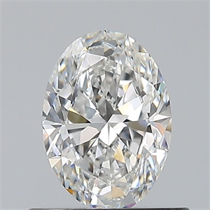 Picture of Natural Diamond 0.60 Carats, Oval with  Cut, F Color, VVS1 Clarity and Certified by GIA