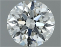Diamante Natural 0.62 quilates, Redondo , Color H, claridad IF y certificado IGI
