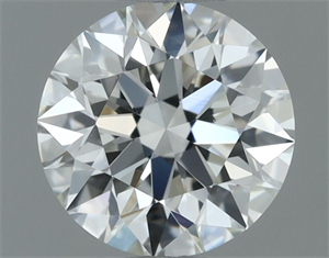 Foto Diamante Natural 0.62 quilates, Redondo , Color H, claridad IF y certificado IGI de