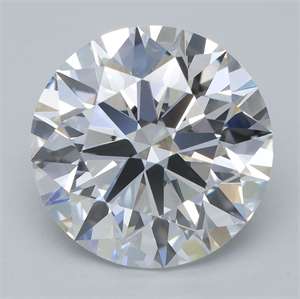 Picture of Lab Grown Diamond 6.41 Carats, Round with Excellent Cut, E Color, VS1 Clarity and Certified by IGI
