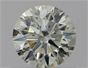 Natural Diamond 0.43 Carats, Round with Excellent Cut, I Color, VVS1 Clarity and Certified by GIA