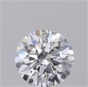 Lab Grown Diamond 1.02 Carats, Round with Ideal Cut, D Color, VVS2 Clarity and Certified by IGI