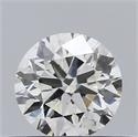 Diamante Natural 0.41 quilates, Redondo , Color J, claridad SI1 y certificado GIA