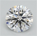 Del inventario de diamantes de laboratorio, 0.71 quilates, Redondo , Color D, claridad VVS2 y certificado IGI