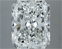 Natural Diamond 4.06 Carats, Radiant with  Cut, G Color, VS1 Clarity and Certified by GIA