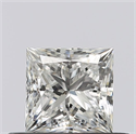 Diamante Natural 0.51 quilates, Princesa , Color E, claridad SI1 y certificado GIA