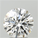 Lab Grown Diamond 3.10 Carats, Round with Ideal Cut, F Color, VVS2 Clarity and Certified by IGI