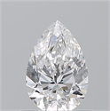 Diamante Natural 0.58 quilates, De pera , Color D, claridad VS1 y certificado GIA