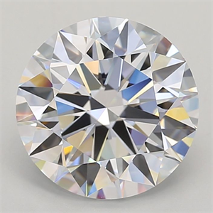 Picture of Lab Grown Diamond 5.10 Carats, Round with Ideal Cut, E Color, VVS1 Clarity and Certified by IGI