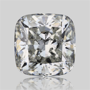 Foto Diamante Natural 1.51 quilates, Del cojín , Color J, claridad SI2 y certificado GIA de