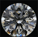 Natural Diamond 4.46 Carats, Round with Excellent Cut, L Color, VS2 Clarity and Certified by GIA