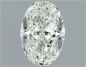 Diamante Natural 1.00 quilates, Ovalado , Color J, claridad VVS2 y certificado IGI