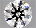 Natural Diamond 1.50 Carats, Round with Excellent Cut, H Color, VS1 Clarity and Certified by GIA