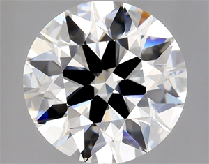 Picture of Natural Diamond 1.50 Carats, Round with Excellent Cut, H Color, VS1 Clarity and Certified by GIA