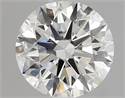 Del inventario de diamantes de laboratorio, 2.05 quilates, Redondo , Color F, claridad VVS2 y certificado IGI