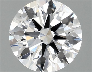 Picture of Lab Grown Diamond 1.01 Carats, Round with Ideal Cut, D Color, VS1 Clarity and Certified by IGI