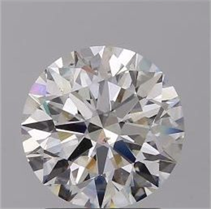 Foto Diamante Natural 1.70 quilates, Redondo , Color I, claridad SI1 y certificado GIA de