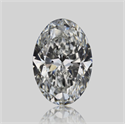 Natural Diamond 0.81 Carats, Oval with  Cut, G Color, VVS1 Clarity and Certified by GIA