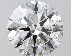 Picture of Lab Grown Diamond 5.00 Carats, Round with Excellent Cut, F Color, VS2 Clarity and Certified by IGI