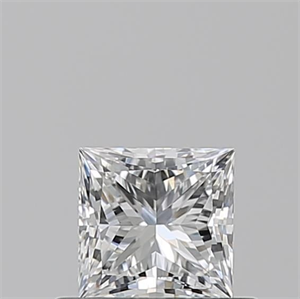 Foto Diamante Natural 0.52 quilates, Princesa , Color F, claridad VVS2 y certificado GIA de