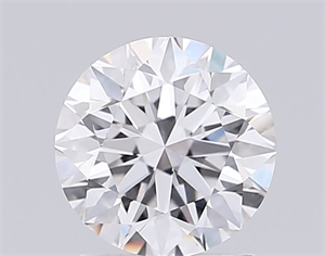 Picture of Lab Grown Diamond 1.55 Carats, Round with Excellent Cut, E Color, VVS2 Clarity and Certified by IGI