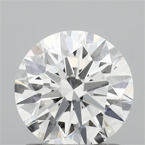 Picture of Lab Grown Diamond 1.03 Carats, Round with Ideal Cut, E Color, VS1 Clarity and Certified by IGI