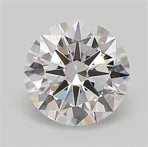 Picture of Lab Grown Diamond 1.02 Carats, Round with Excellent Cut, D Color, VS1 Clarity and Certified by IGI