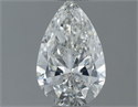 Diamante Natural 0.50 quilates, De pera , Color H, claridad VS2 y certificado GIA