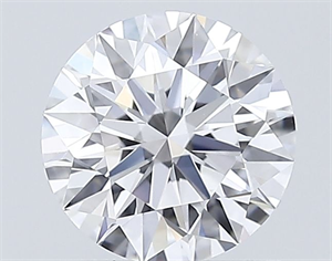 Picture of Lab Grown Diamond 1.06 Carats, Round with Ideal Cut, D Color, VVS1 Clarity and Certified by IGI