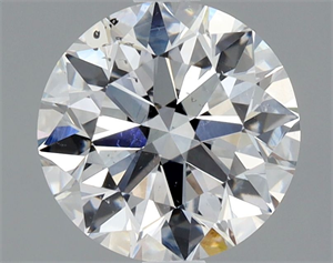 Foto Diamante Natural 1.53 quilates, Redondo , Color D, claridad SI1 y certificado GIA de