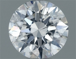 Picture of Natural Diamond 0.71 Carats, Round with Excellent Cut, F Color, SI2 Clarity and Certified by GIA